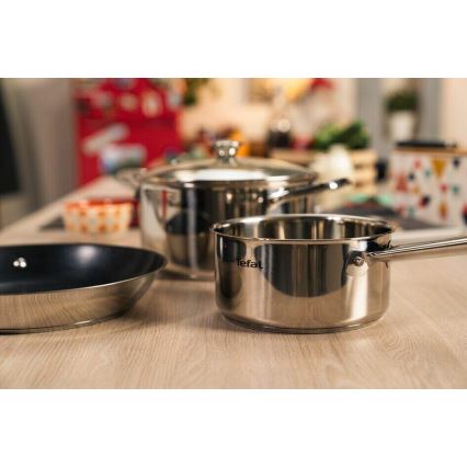Tefal - COOK EAT 24 cm mély serpenyő fedővel
