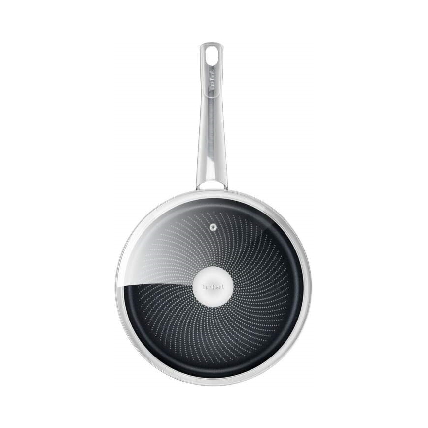 Tefal - COOK EAT 24 cm mély serpenyő fedővel