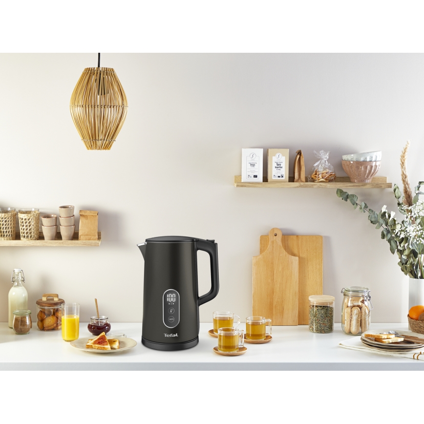 Tefal - DIGITÁLIS elektromos vízforraló 1,7 l 1800W/230V