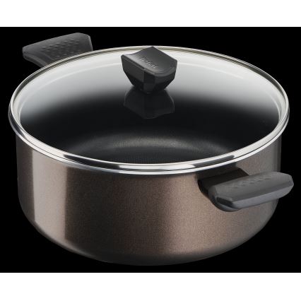 Tefal - Fedővel ellátott edény EASY COOK & CLEAN 24 cm