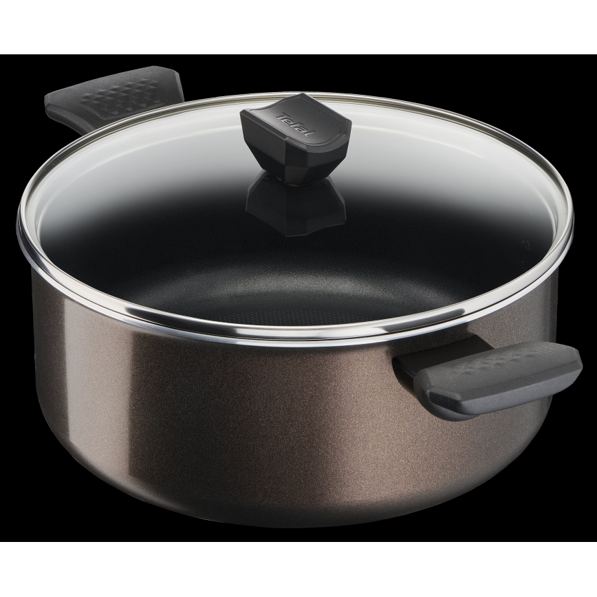 Tefal - Fedővel ellátott edény EASY COOK & CLEAN 24 cm