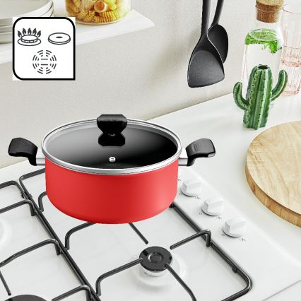 Tefal - EASY START fedővel ellátott fazék 24 cm
