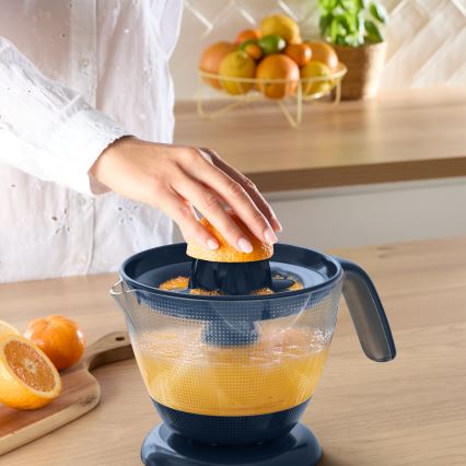 Tefal - Elektromos citrusprés MORNING CITRUS PRESS 0,8 l 25W/230V kék