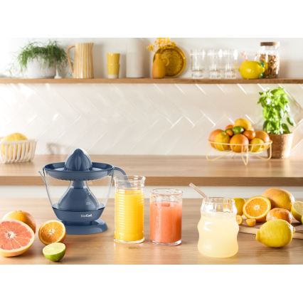 Tefal - Elektromos citrusprés MORNING CITRUS PRESS 0,8 l 25W/230V kék