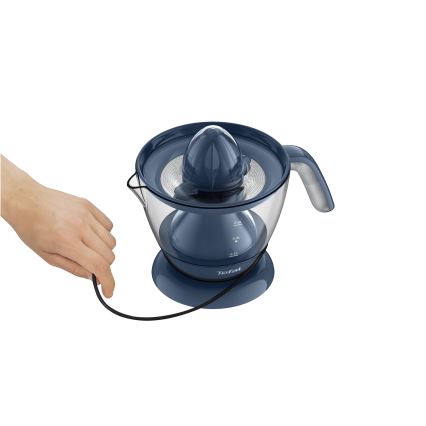 Tefal - Elektromos citrusprés MORNING CITRUS PRESS 0,8 l 25W/230V kék