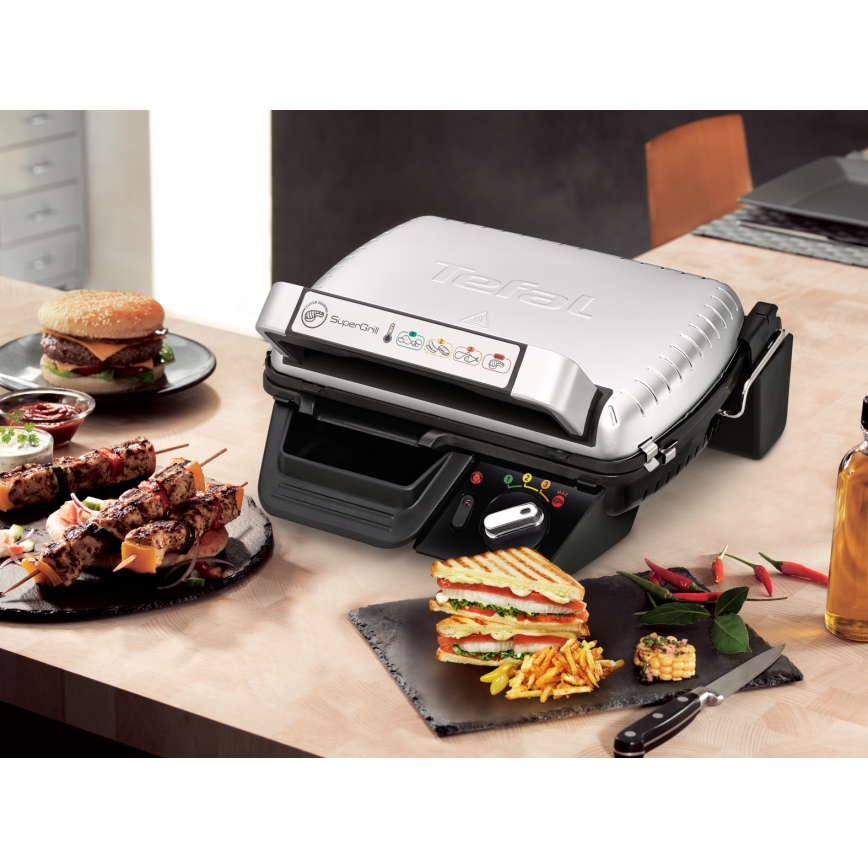 Tefal - Elektromos grillsütő OPTIGRILL ELITE 2000W/230V