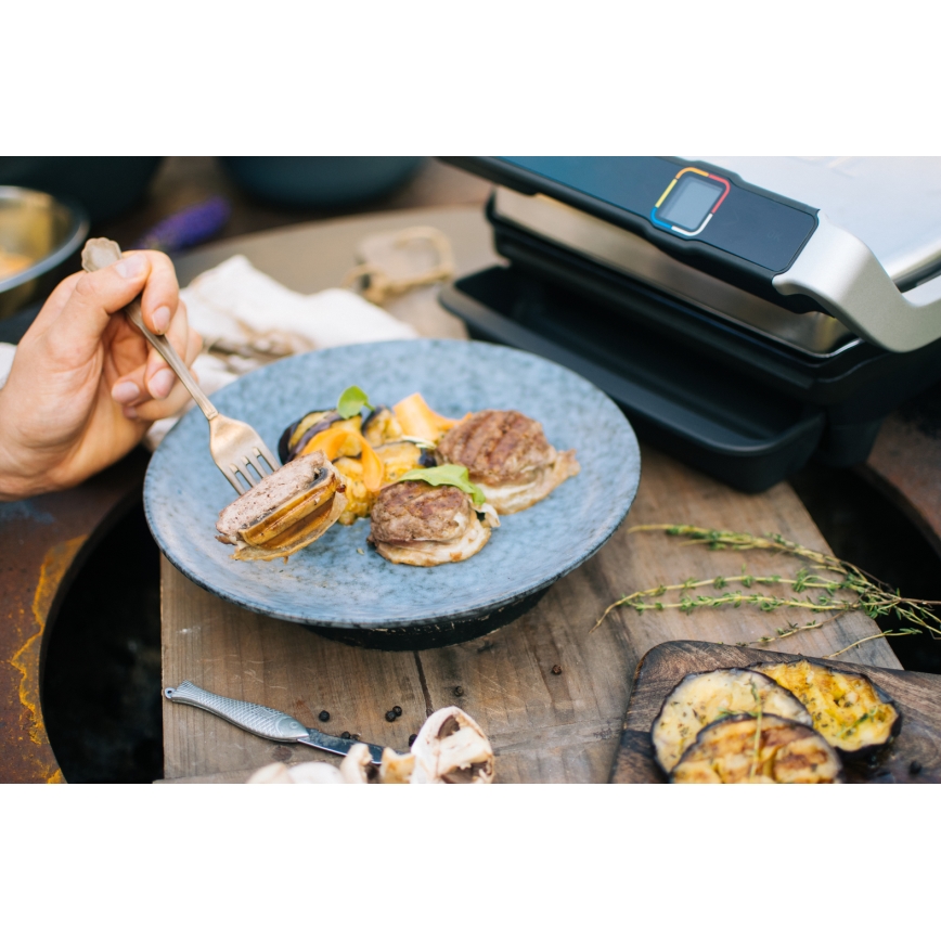 Tefal - Elektromos grillsütő OPTIGRILL ELITE 2000W/230V