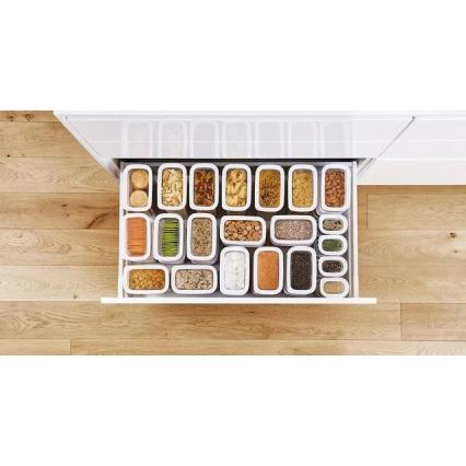 Tefal - Élelmiszer tartó 0,45 l OPTIMA fehér/átlátszó