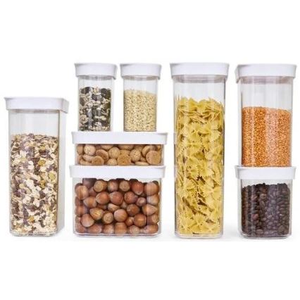 Tefal - Élelmiszer tartó 0,45 l OPTIMA fehér/átlátszó