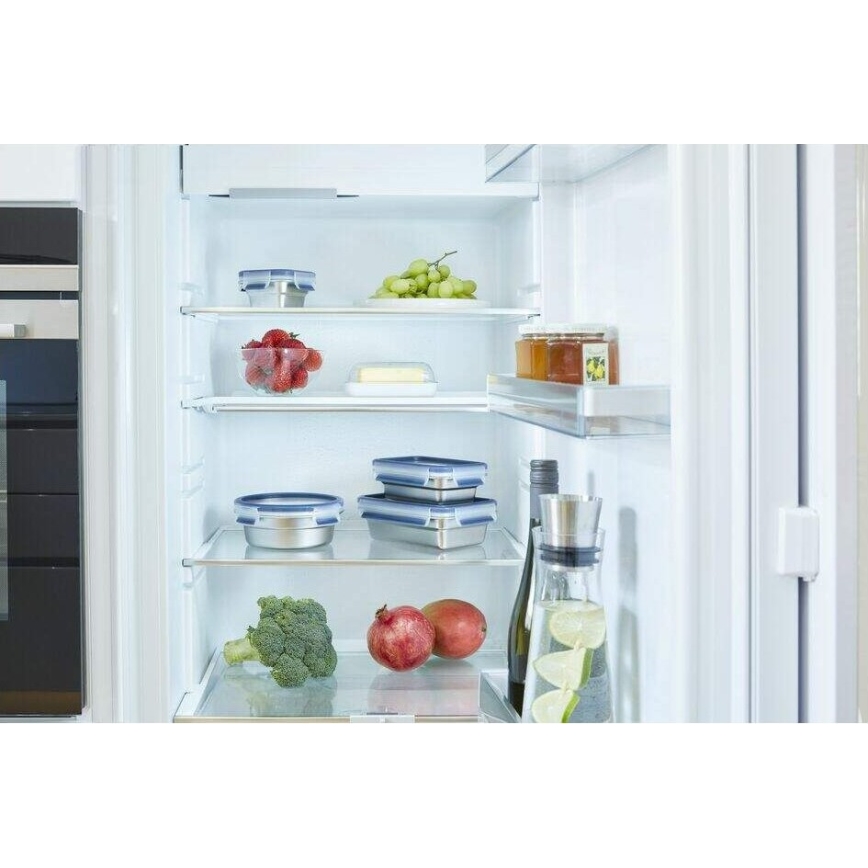 Tefal - Élelmiszer tartó 0,8 l MSEAL STEEL kék/rozsdamentes