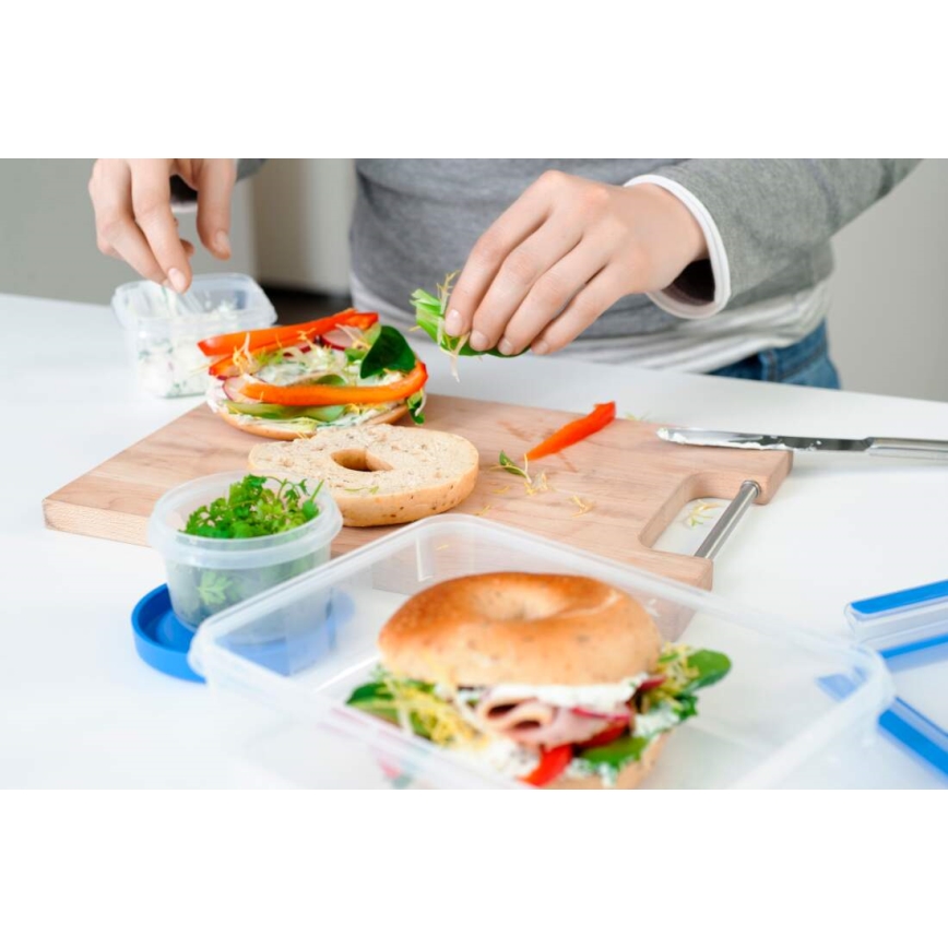 Tefal - Élelmiszer tartó 3,7 l MASTER SEAL FRESH kék