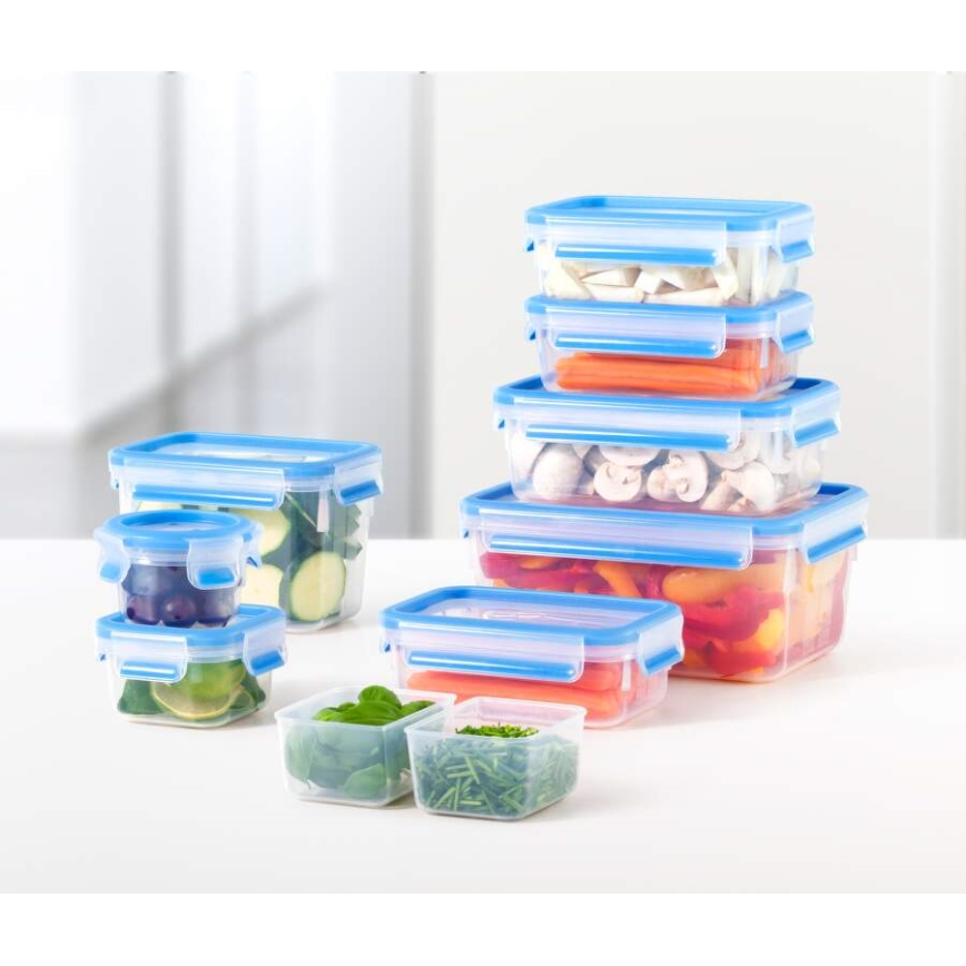 Tefal - Élelmiszer tartó 3,7 l MASTER SEAL FRESH kék