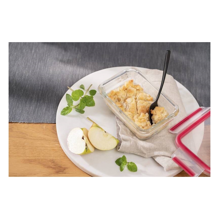 Tefal - Élelmiszertároló doboz 0,45 l MSEAL GLASS piros/üveg