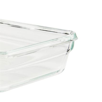 Tefal - Élelmiszertároló doboz 0,45 l MSEAL GLASS piros/üveg