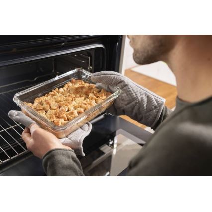 Tefal - Élelmiszertároló doboz 1,1 l MSEAL GLASS piros/üveg