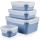 Tefal - Élelmiszertartó készlet 4 db MSEAL COLOR kék