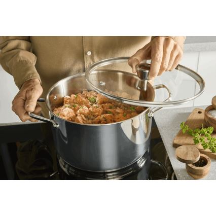Tefal - EMOTION+ XL 30 cm fedeles fazék