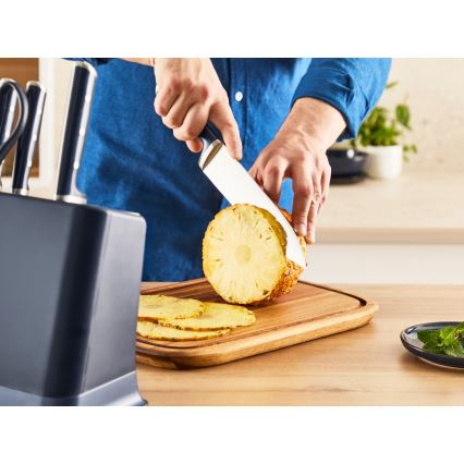 Tefal - EVER SHARP 20 cm-es konyhakés állvánnyal