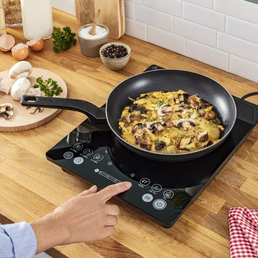 Tefal - EVERYDAY SLIM indukciós főzőlap 2100W/230V fekete