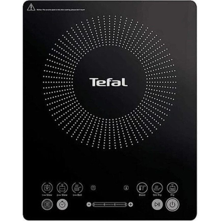 Tefal - EVERYDAY SLIM indukciós főzőlap 2100W/230V fekete