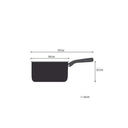Tefal - EXTREME 18 cm-es nyeles lábas fedővel