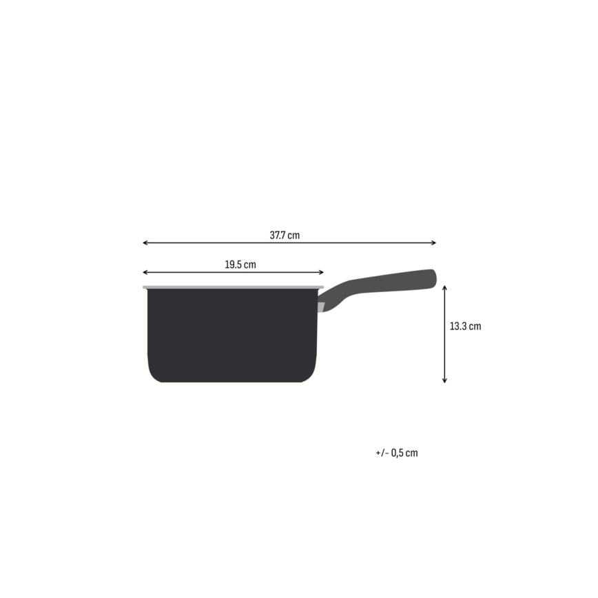 Tefal - EXTREME 18 cm-es nyeles lábas fedővel