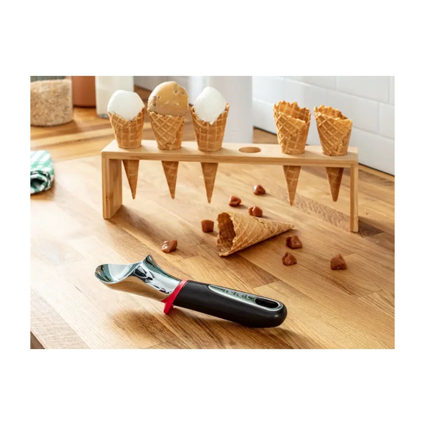 Tefal - Fagylaltkanál INGENIO rozsdamentes/fekete