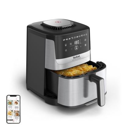 Tefal - Forró levegős fritőz 5 l EASY FRY SILENCE 10 az 1-ben 1400-1670W/230V