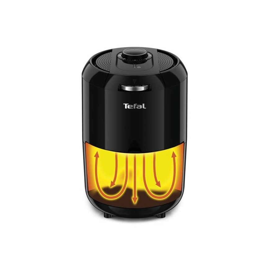 Tefal - Forró levegős sütő 1,6 l EASY FRY COMPACT 1030W/230V fekete