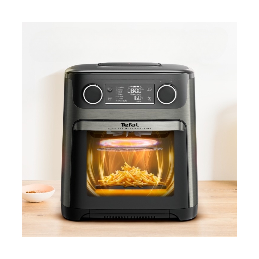 Tefal - Forrólevegős fritőz 15 l EASY FRY 9 az 1-ben 1800W/230V fekete