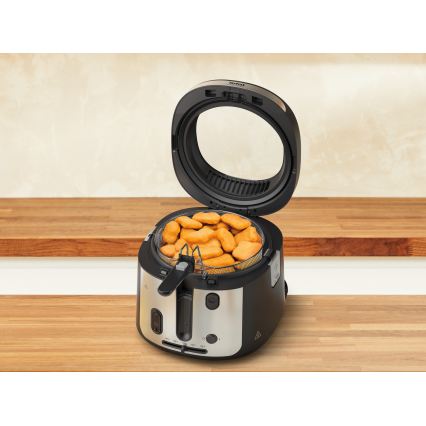 Tefal - Forrólevegős fritőz 2,1 l FILTRA VISION+ 1900W/230V