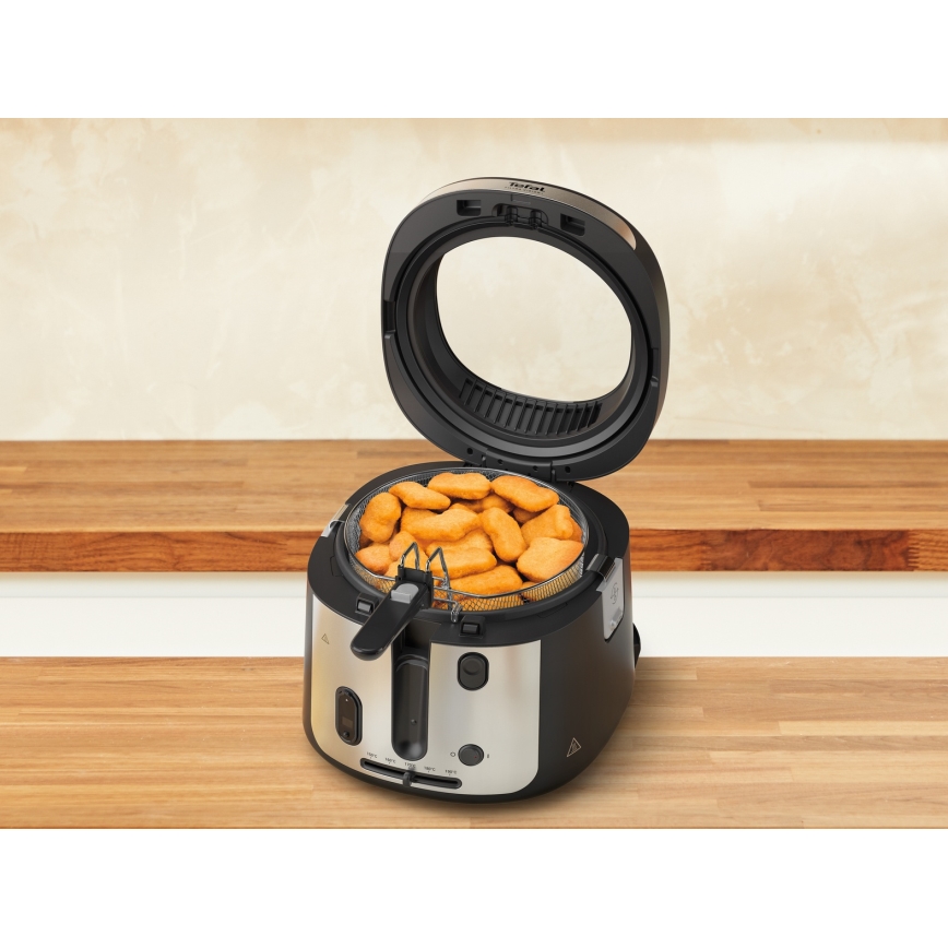 Tefal - Forrólevegős fritőz 2,1 l FILTRA VISION+ 1900W/230V