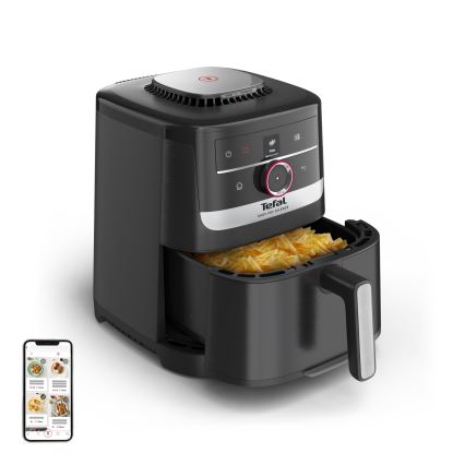 Tefal - Forrólevegős fritőz 5 l EASY FRY SILENCE SMART 1400-1670W/230V
