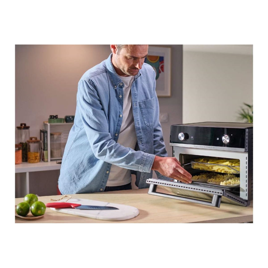 Tefal - Forrólevegős fritőz és multifunkciós sütő EASY FRY