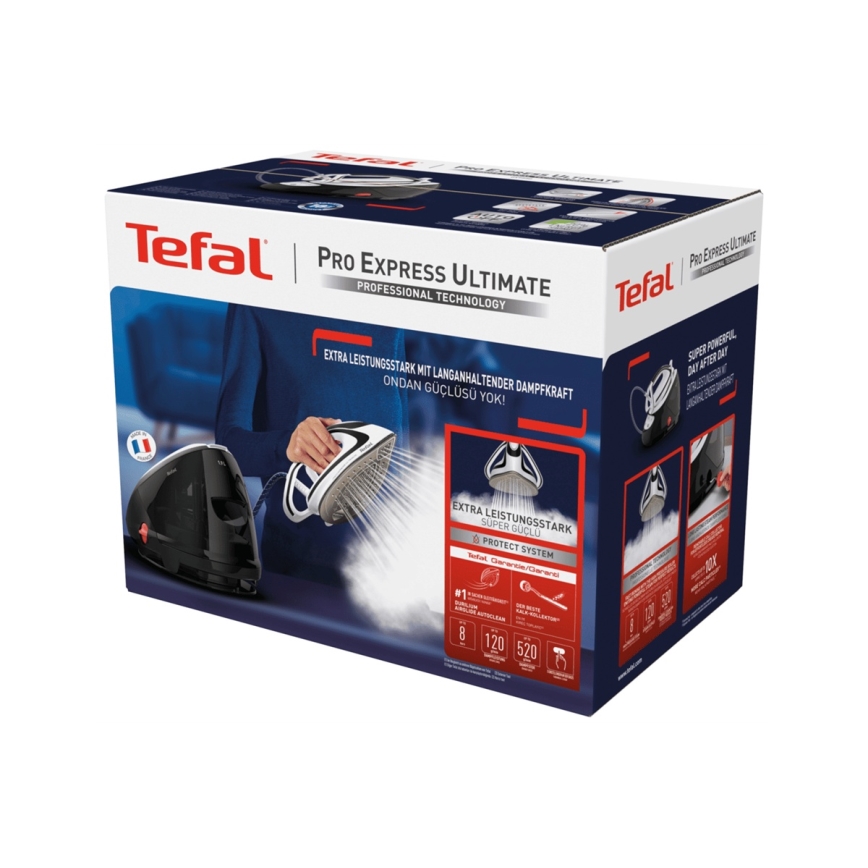 Tefal - Gőzgenerátor EXPREEE ULTIMATE 2600W/230V fekete/fehér