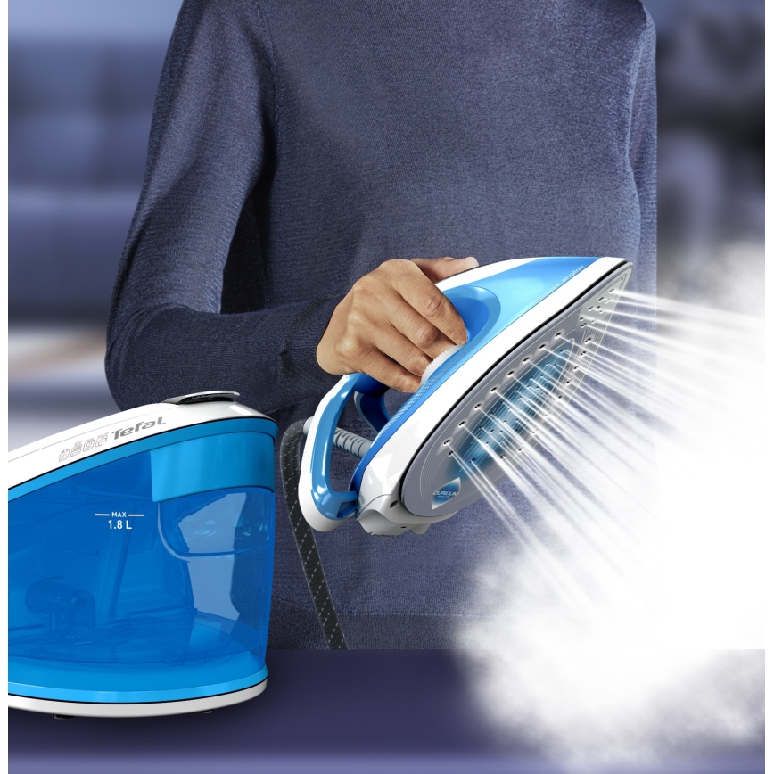 Tefal - Gőzgenerátor EXPRESS AIRGLIDE 2800W/230V kék