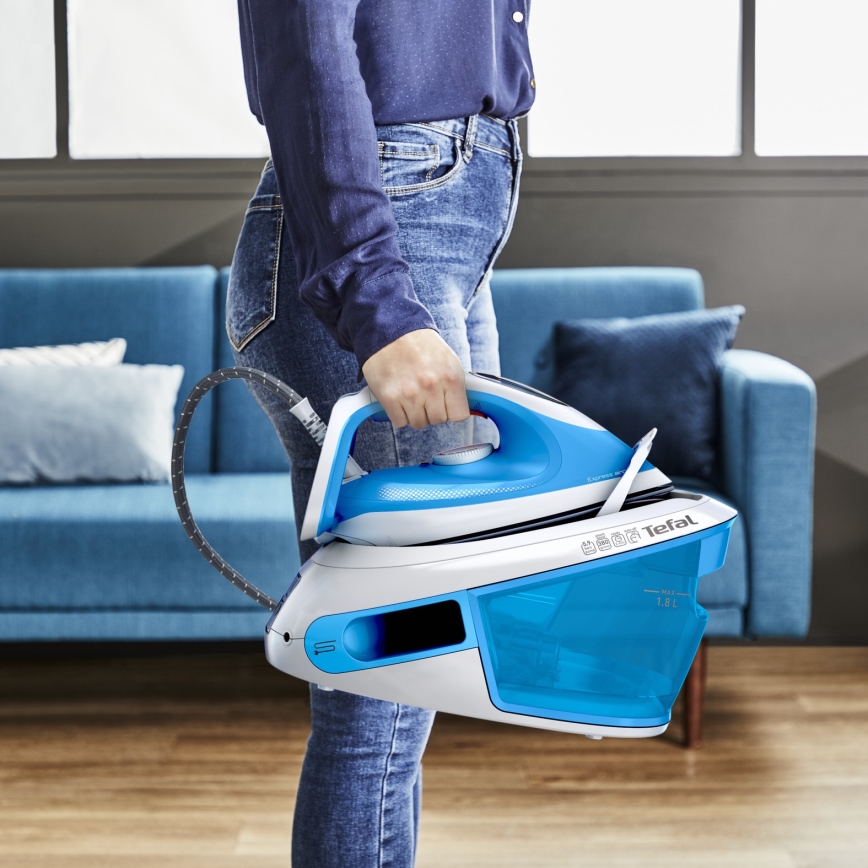 Tefal - Gőzgenerátor EXPRESS AIRGLIDE 2800W/230V kék
