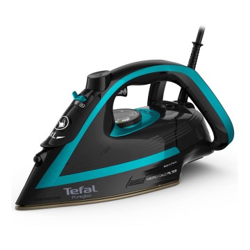 Tefal - Gőzölős vasaló PUREGLISS 3000W/230V türkiz/fekete