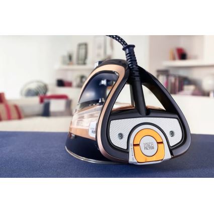 Tefal - Gőzölős vasaló ULTIMATE PURE 3000W/230V réz/fekete