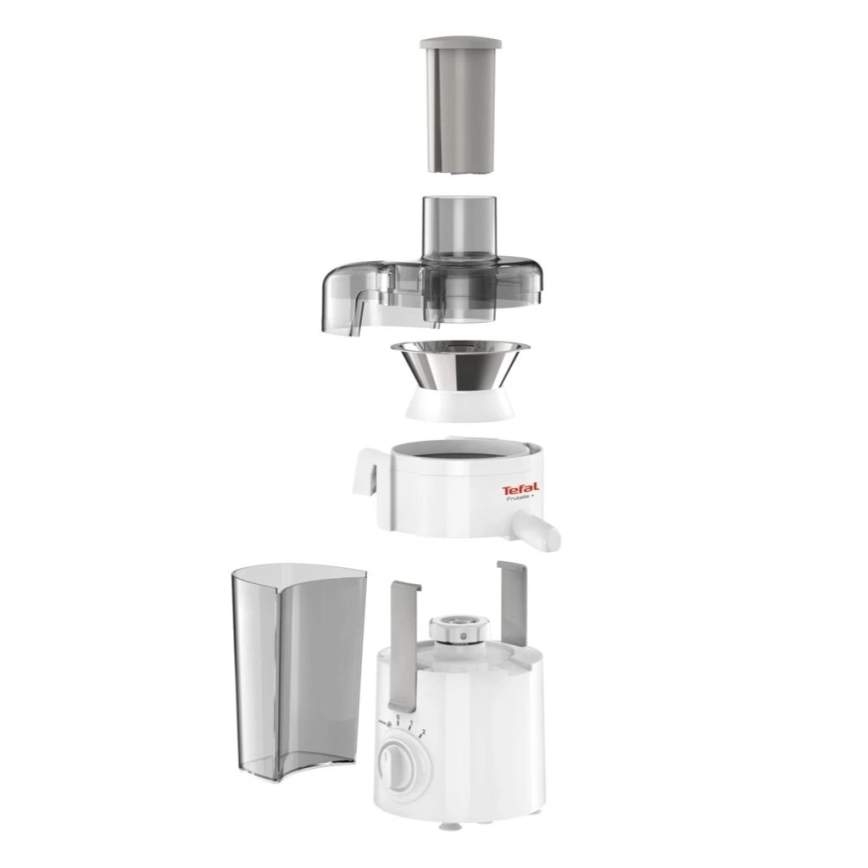 Tefal - Gyümölcscentrifuga FRUTELIA PLUS 350W/230V fehér