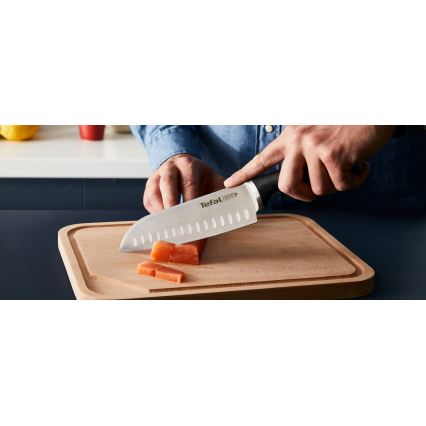 Tefal - ICE FORCE 4 részes konyhai késkészlet tartóval