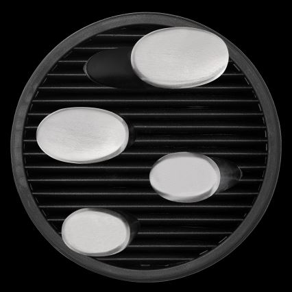 Tefal - ICE FORCE 4 részes konyhai késkészlet tartóval