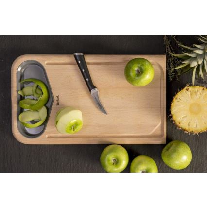 Tefal - Rozsdamentes kivágó kés ICE FORCE 7 cm fényes króm/fekete