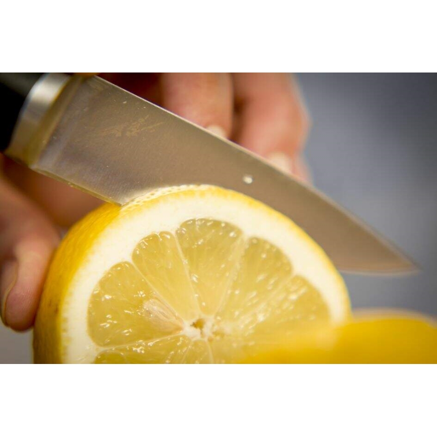 Tefal - Rozsdamentes kivágó kés ICE FORCE 9 cm, fényes króm/fekete