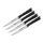 Tefal - ICE FORCE rozsdamentes steakkés szett, 11 cm, fényes króm/fekete, 4 db