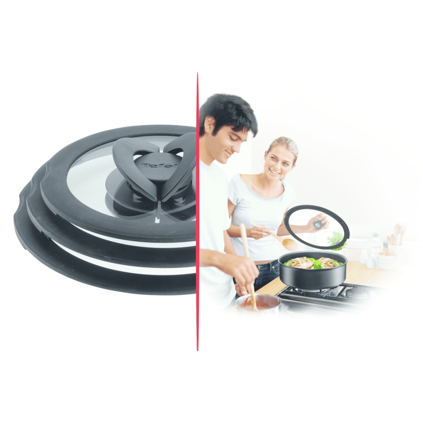 Tefal - INGENIO 3 darabos üvegfedő készlet