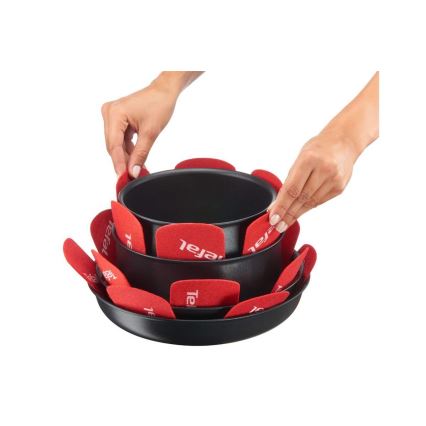 Tefal - 4 részes INGENIO edényelválasztó készlet piros