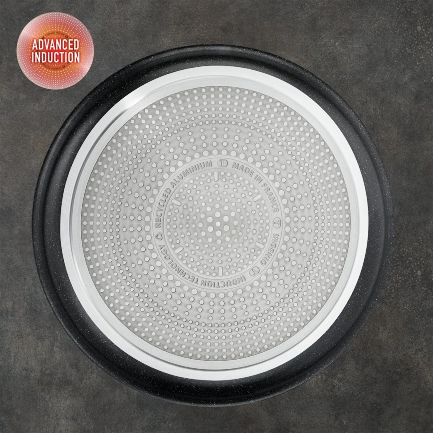 Tefal - 8 részes INGENIO BLACK STONE edénykészlet