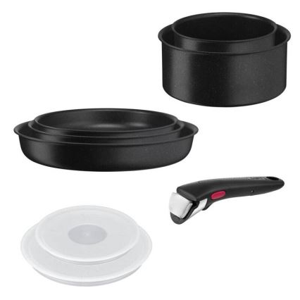 Tefal - 8 részes INGENIO BLACK STONE edénykészlet