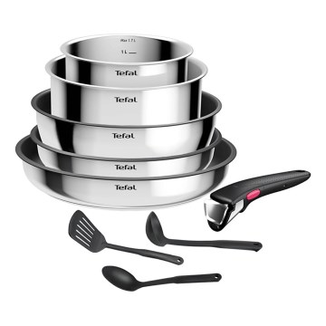 Tefal - INGENIO COOK 9 részes rozsdamentes acél edénykészlet